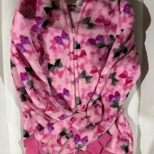 jojo siwa fluffy zip up
